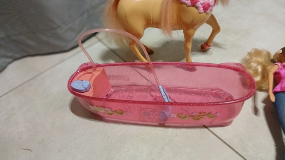 Lalka Barbie z koniem