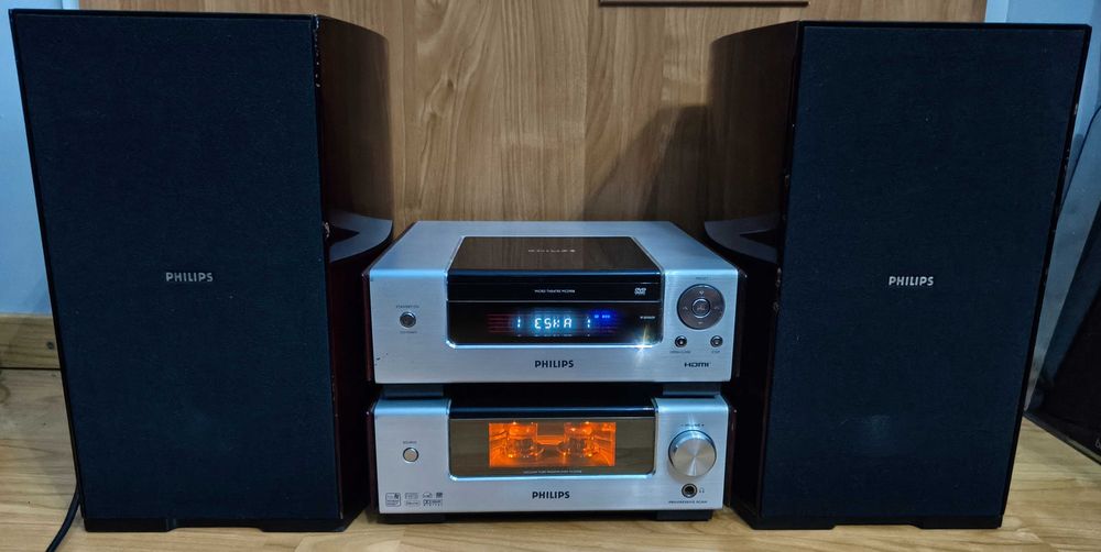 Philips MCD-908 piękna wieża lampowa
