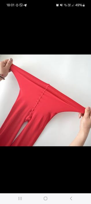 Колготи жіночі червоні
