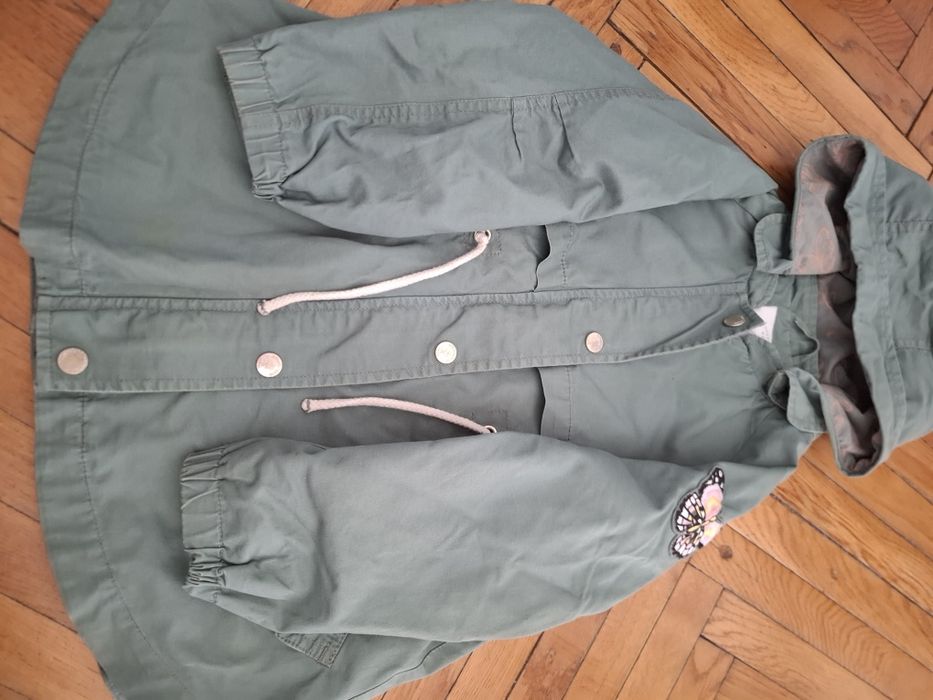 Świetna kurtka Parka 116 cm