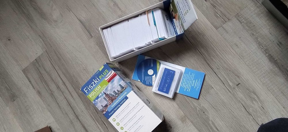 Polish For Foreigners- Books+Flash cards+ Audio (From A0 to B1)