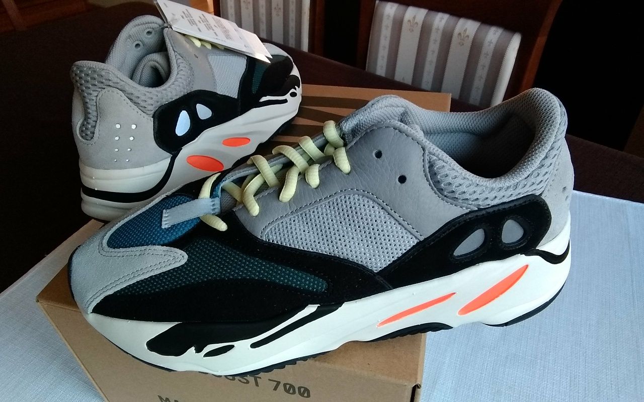 R.EUR 45 1 3 us11 YEEZY adidas 700 Wave Runner Solid Grey kod
