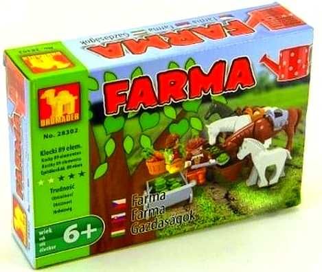 Klocki DROMADER 28302 FARMA konie zagroda konii 89 el.