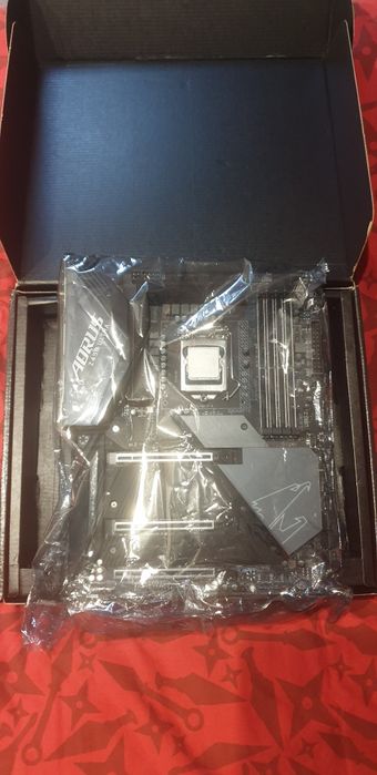 Płyta główna Gigabyte Z490 Aorus Ultra+procesor Intel Core I7-10700KF