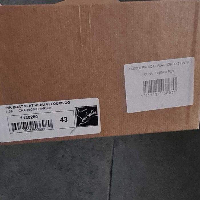 Buty Christian Louboutin męskie 43