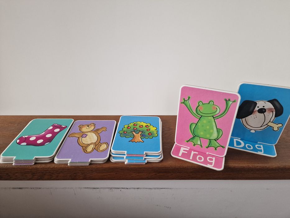 3D Spelling puzzle do nauki słówek 16 par  angielski nauka