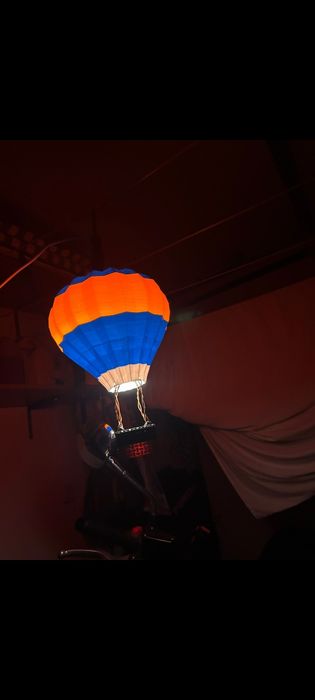 Candeeiro de tecto balão de ar quente