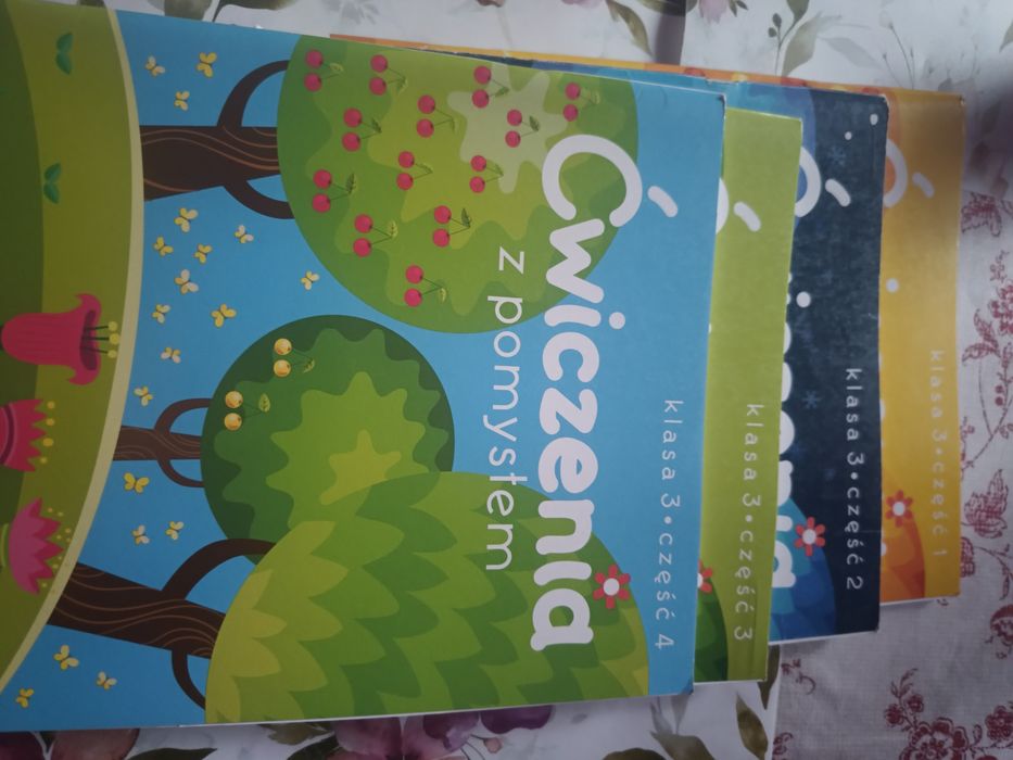 Ćwiczenia z pomysłem. Klasa 3. Pisanie matematyka. 8 książek
