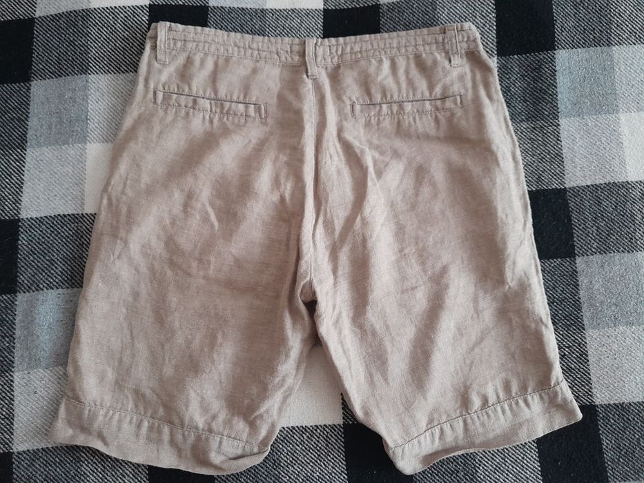 Чоловічі лляні шорти
