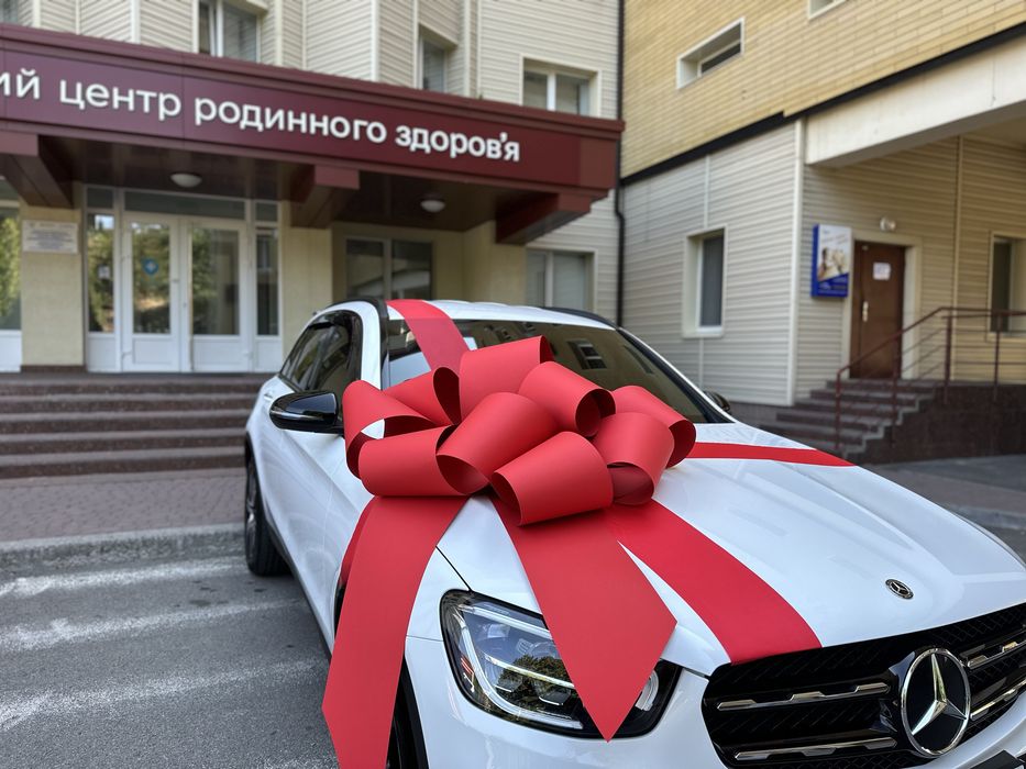 Бант на авто подарок