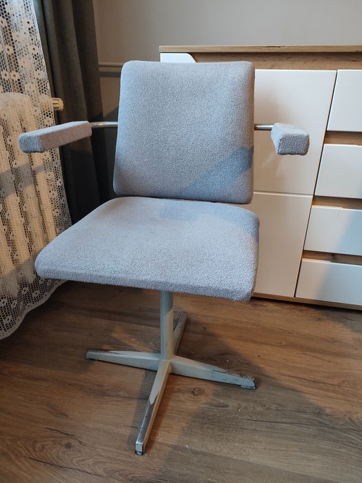 Krzesło fotel obrotowy typ B szare