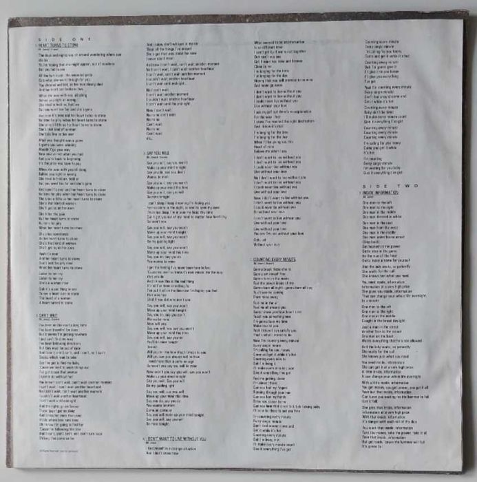 Foreigner – Inside Information.Germany 1980.EX+/NM+