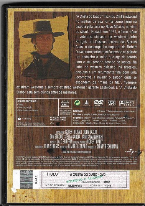 A Crista do Diabo (cinema Western) (1972)