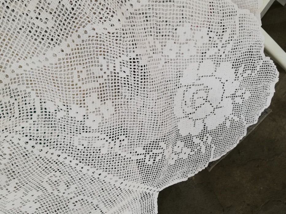 Toalha em renda artesanato português