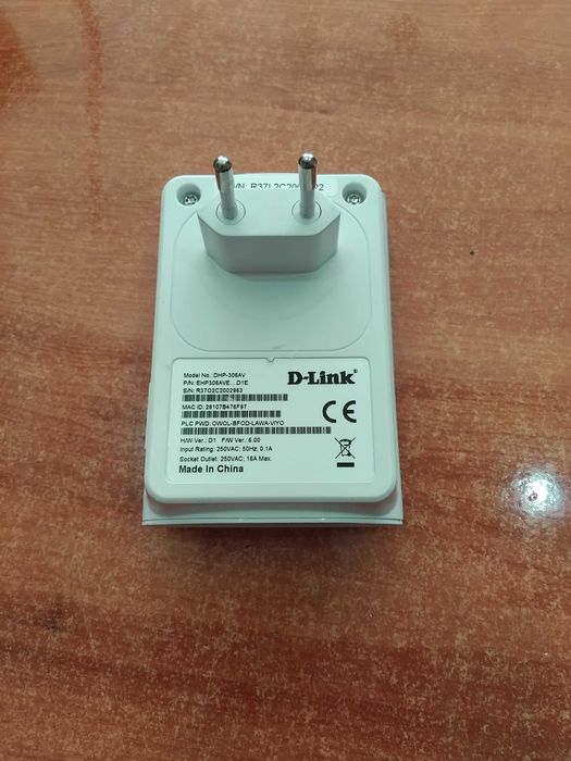 Adaptador Ethernet Powerline D-LINK
