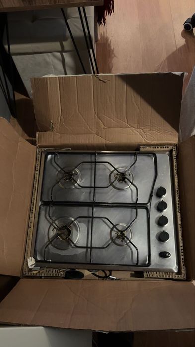 Placa a Gás IKEA / Whirlpool (4 Bicos) – Na Caixa, Muito Estimada