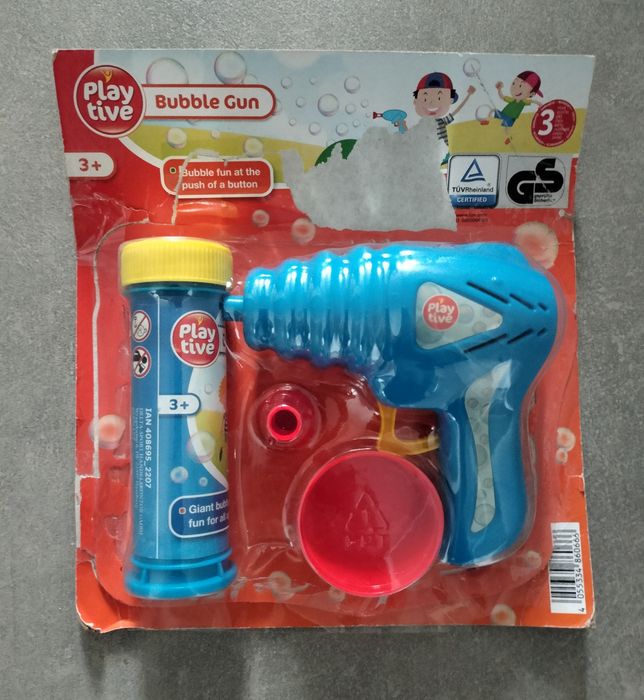 Pistolet do robienia baniek mydlanych Play tive