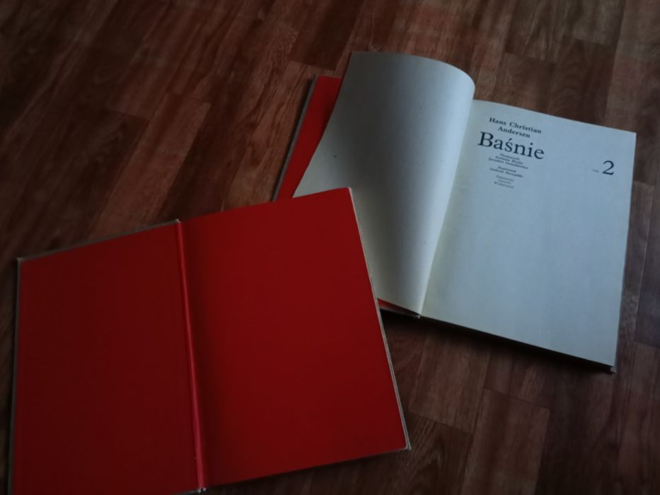 Książki Baśnie Andersena tom 1 i 2. Rok 1975