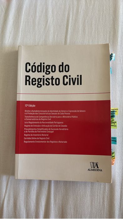 Código de Registo Civil - 12º Edição Almedina 2023