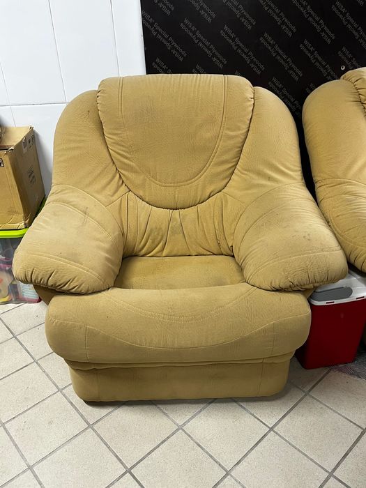 Sofás / poltronas pele de pêssego