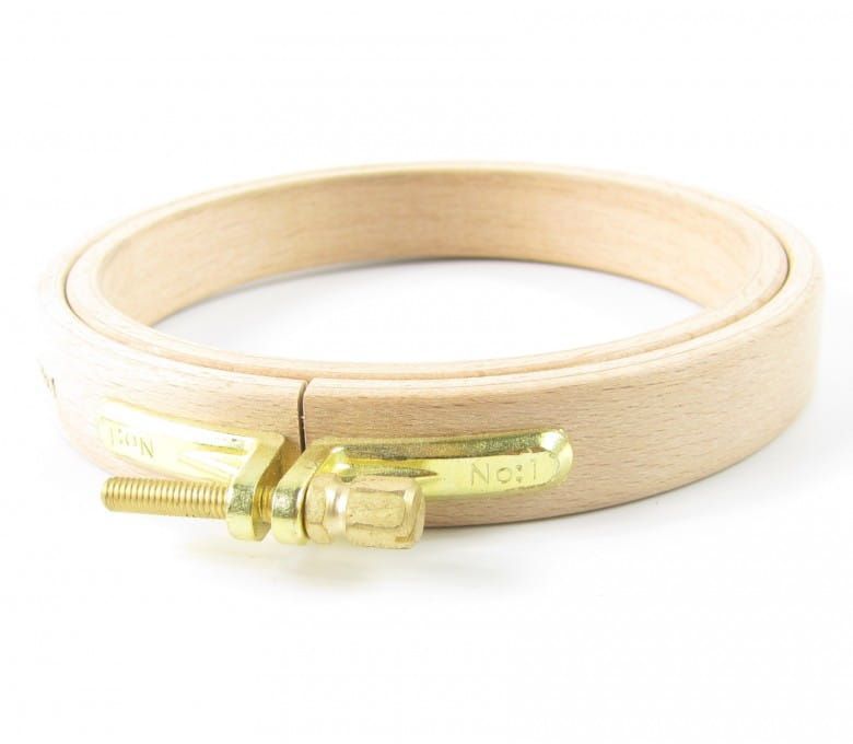 Drewniany tamborek 10cm/16mm Nurge No. 1