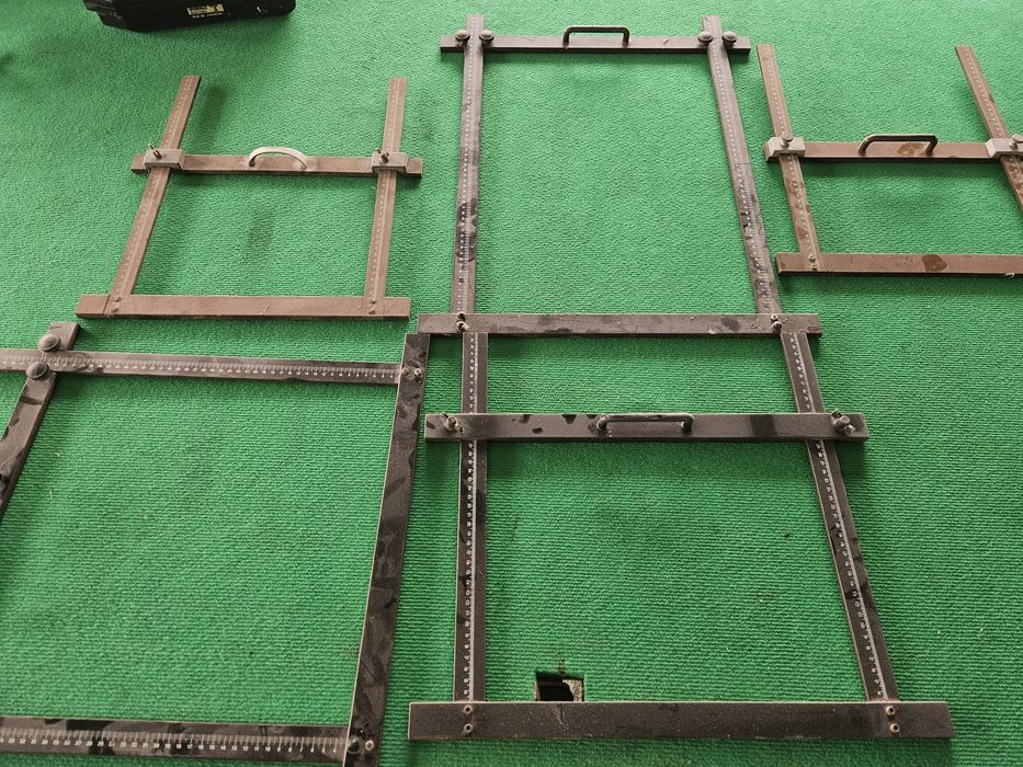 Conjunto Esquadros para Vidraria