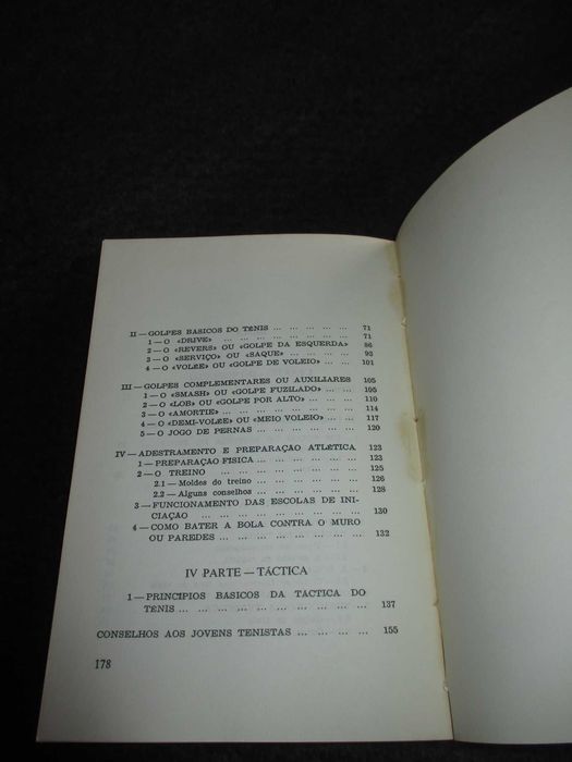 Livro abc do Ténis Fonseca Vaz