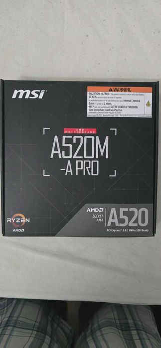Motherboard MSI A520m-A Pro