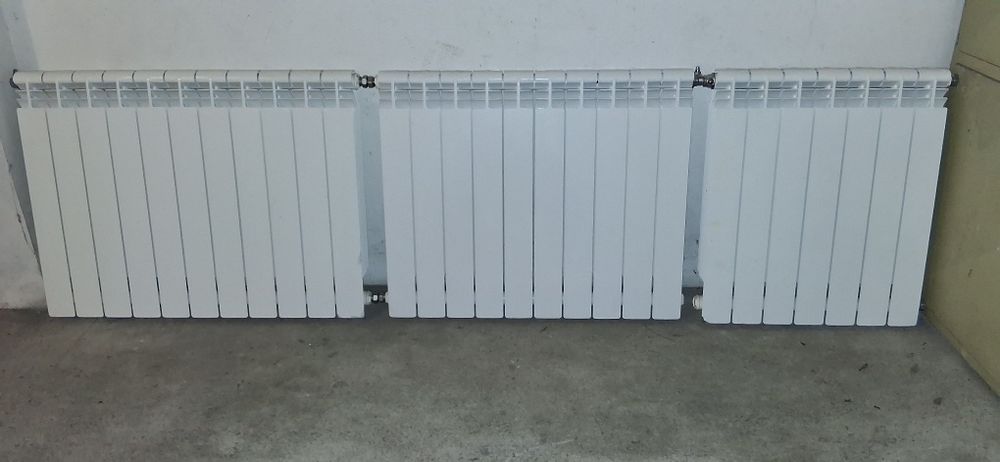 3 RADIADORES de aquecimento central