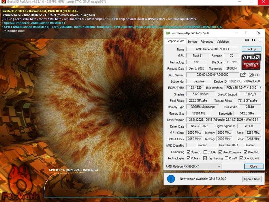 Karta graficzna | RX 6900XT 16GB GDDR6 | SAPPHIRE NITRO | TOP!
