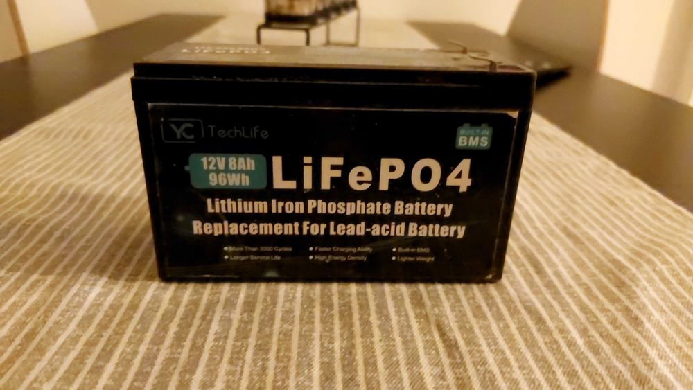 bateria lifepo4 96wh como nova