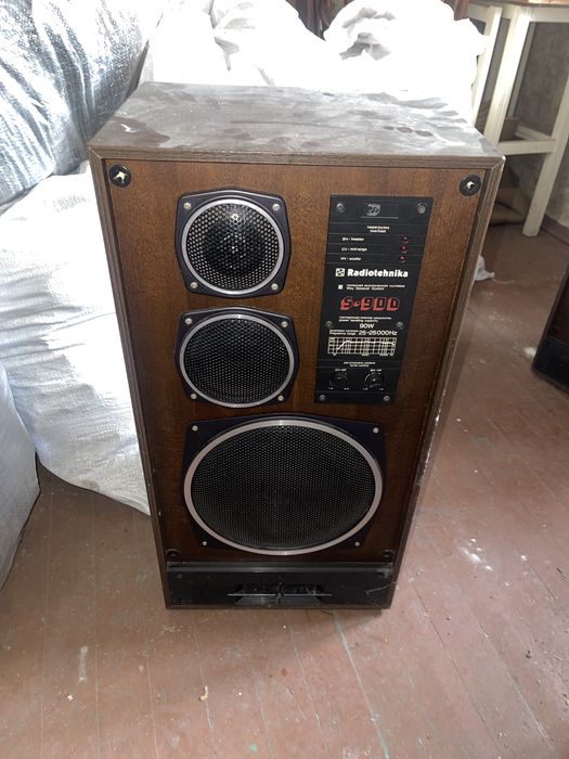 Колонки Radiotehnika S-90D с грилями 8Ом