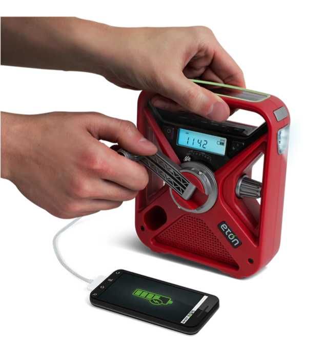 Аварійний радіоприймач Американського Червоного хреста Eton FRX3+