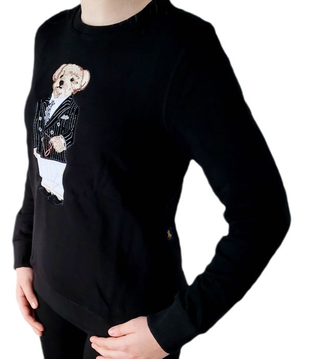 Bluza damska Miś Ra lph czarna