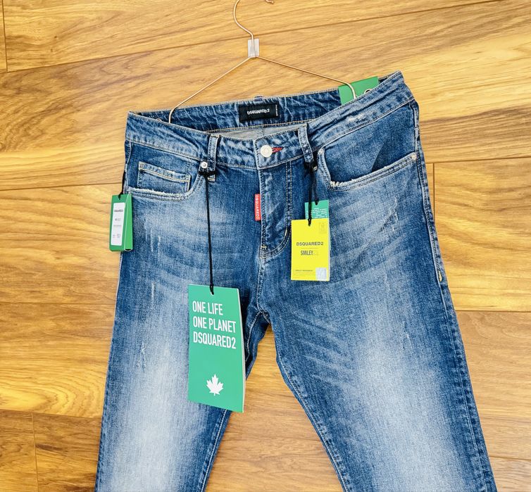 Dsquared2 spodnie jeansowe męskie