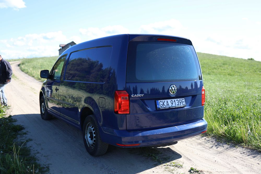 VW Caddy Maxi Long Długi Klimatyzacja TDI 2019 rok zarejestrowany