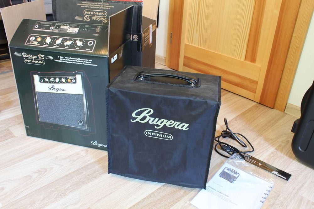 Lampowy wzmacniacz gitarowy Bugera V5 INFINIUM. Idealny jak nowy.