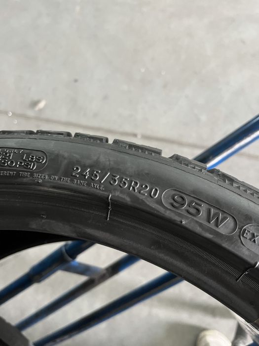 275/30/20+245/35/20 R20 Michelin Pilot Alpin PA4 4шт нові зима