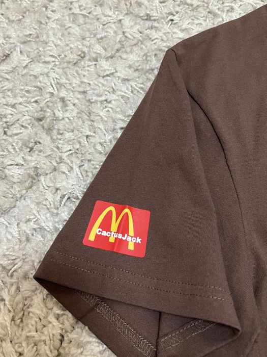 Cactus jack travis scott mcdonald's футболка