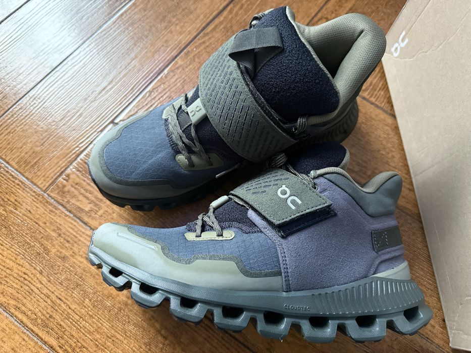 Buty ON CLOUD Hi Edge Defy 40 7 6,5 olive fir NOWE :)