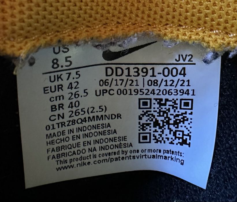 Кросівки Nike Dunk Low original 42р