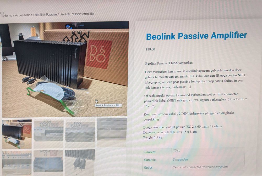 Bang Olufson Beovisio 1