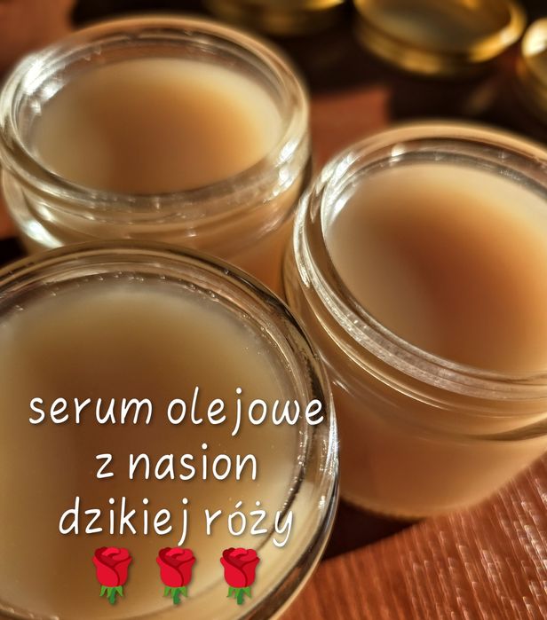 Naturalne serum olejowe Dzika Róża ręcznie tworzone