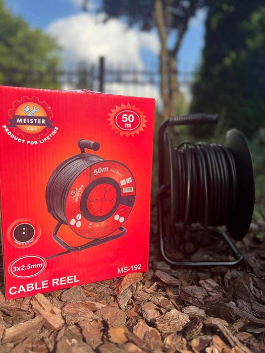 Przedłużacz 50m 3x2.5 na bębnie