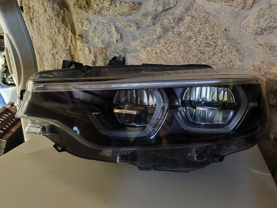 Farol BMW série 4 f32 F33 F36 LCI ótica adaptive led original
