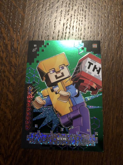 Karta Lego Minecraft seria 2 STEVE nr 11