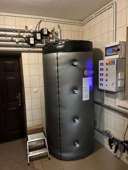 !! Ogrzewanie Instalacja CO CWU Piec Kocioł elektrodowy Bufor 1000l !!