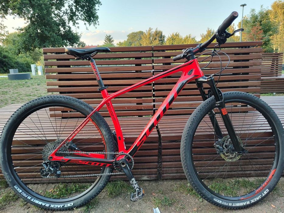 Rower Scott Scale 935/Lekki MTB/Roz. L/Rock Shox Judy Gold/XC/Napęd Sram NX/Karbon