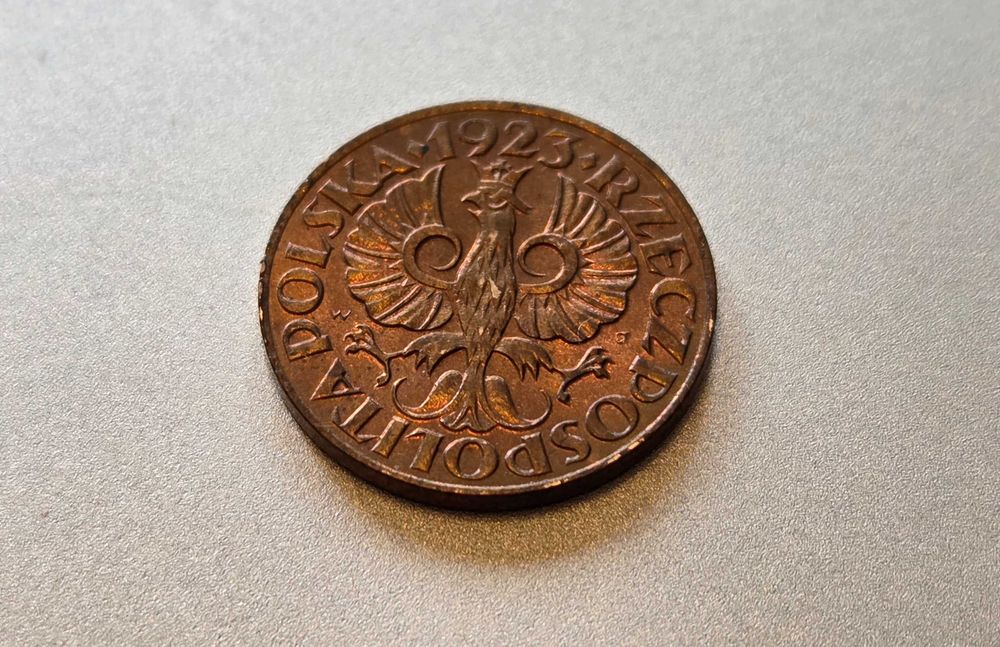 1 Grosz 1923 2RP piękny