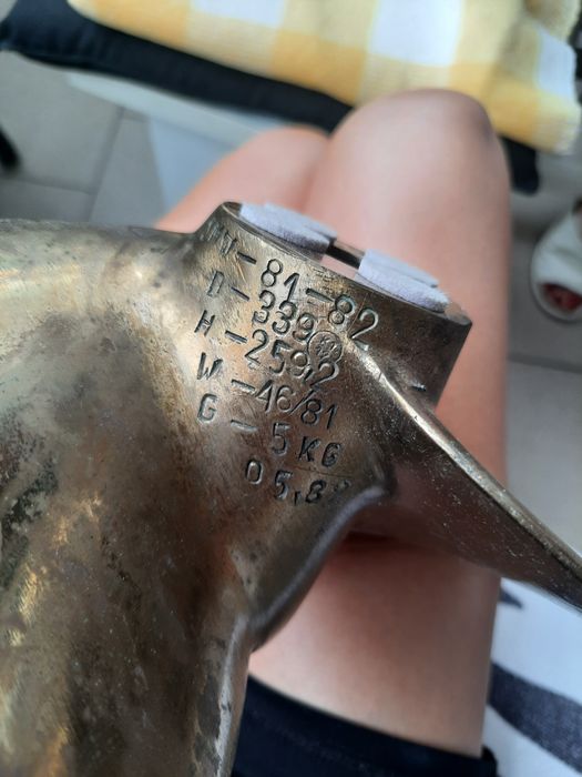 Śruba napędowa do łodzi